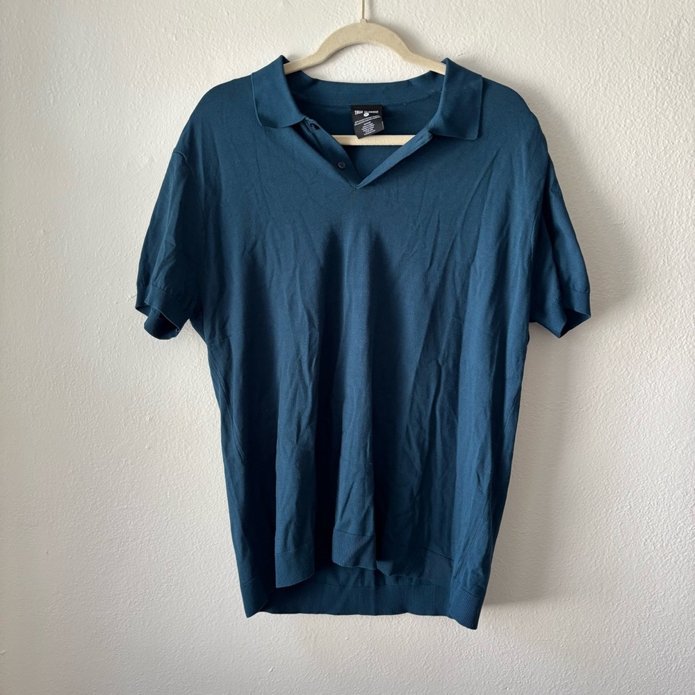 Men's Teal Polo Shirt
